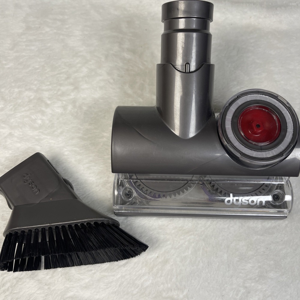 Dyson OEM Tangle-Free Turbine Tool & Crevice Brush Attachments Lot